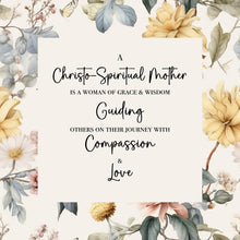  Christo-Spiritual Mother is a Woman of Grace & Wisdom | Inspirational Wall Art