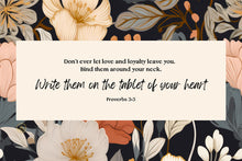  Proverbs 3:3 | Bible Verse Art | Wall Art